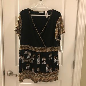 NWT Liz and co blouse.